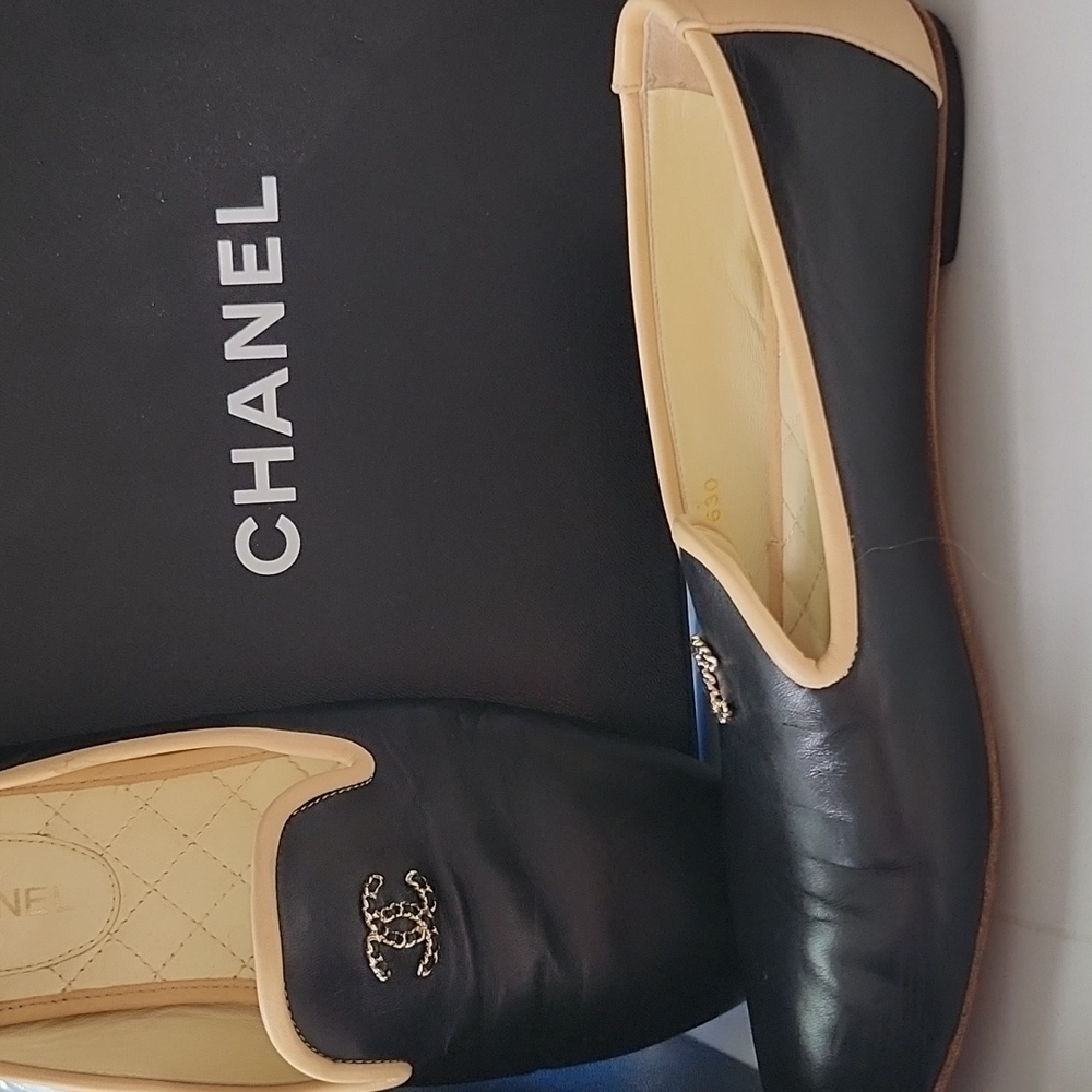 Genuine Chanel Loafers